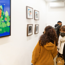 Charity exhibition with "VISION DUMONDE ",virtual version